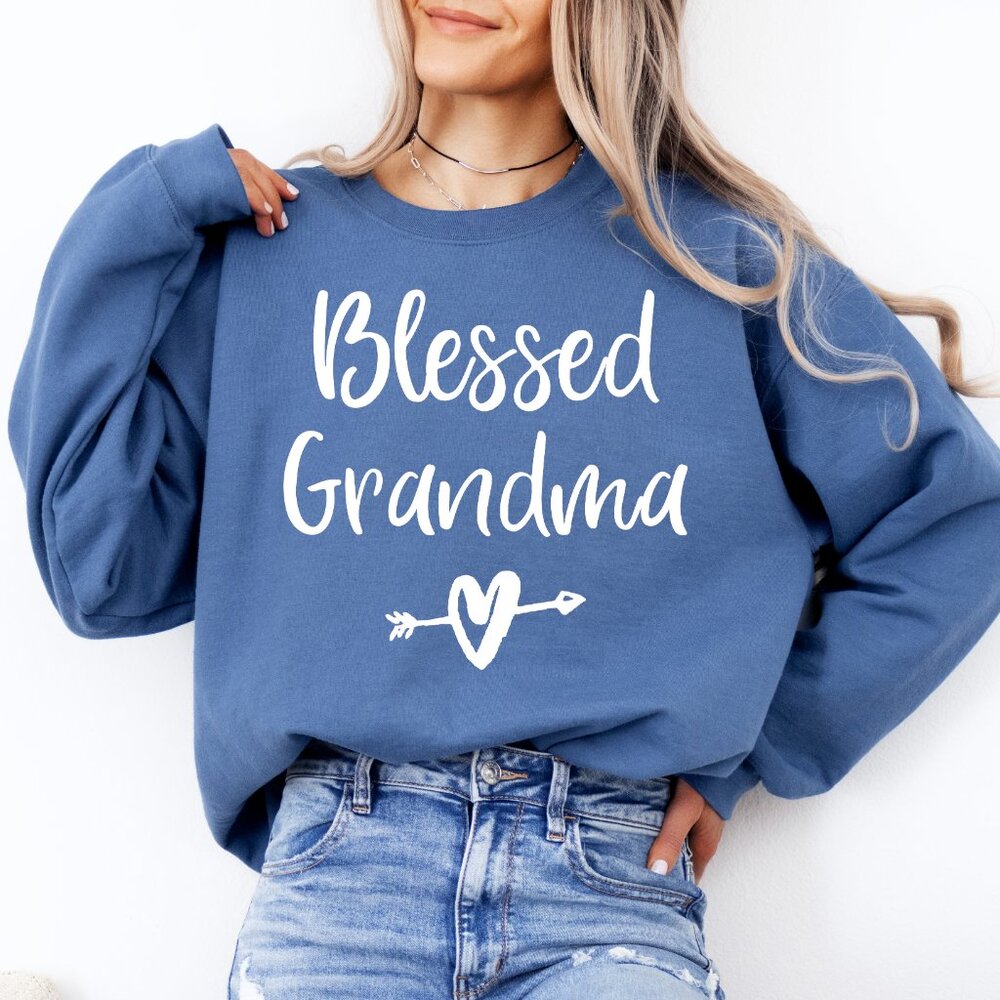 Blessed Grandma Sweatshirt | Grandma Gift